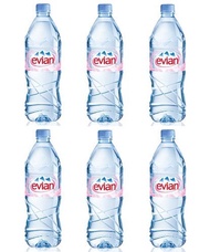 [USA]_Evian Natural Spring Water 1.5 Liter Bottle (Pack of 6)