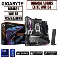 Gigabyte B860M AORUS ELITE WIFI6E DDR5 LGA1851 Mainboard - Core Ultra (Series 2) Ready