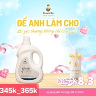 Nước giặt 0rganic Fuwa3e Enzyme sinh học lên men từ vỏ dứa.Combo mua can 35l tặng 1 Nước rửa tay 300