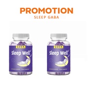 (60 เม็ด) Sleep Gummies GABA Sugar ช่วยผ่อนคลาย นอนหลับดีขึ้น