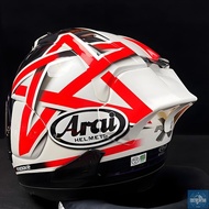 Japan Arai RX-7X NAKANO Maya Five-Pointed Star Painted 56DESIGN RX7X Safety Helmet Duck Tail Big