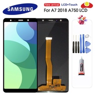 For Samsung Galaxy A7 2018 A750 LCD SM-A750F A750F Display With Frame Touch Screen Assembly Replacem