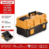 21 Inch 3 Layer duty Hardware Multipurpose Toolbox Heavy Duty Tool Box Deluxe Box Heavy Duty Quality