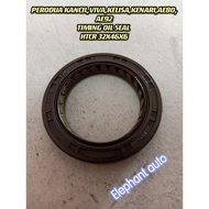 PERODUA KANCIL,VIVA,KELISA,KENARI,AE80,AE92 TIMING OIL SEAL HTCR 32X46X6
