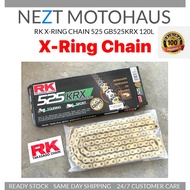 RK 525-120 CHAIN X-RING KRX RX RING RX-RING GOLD CHAIN GB525KRX RANTAI [ TAKASAGO CHAIN ]