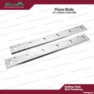 Mata Pisau Ketam Planer Blade HSS 12" inch untuk Planer Duduk M-304