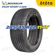 Lốp ô tô Michelin 285/45 R22 Pilot Sport 4 SUV – 114Y – Chính Hãng BH 6 năm (285/45R22 285 45 R22)