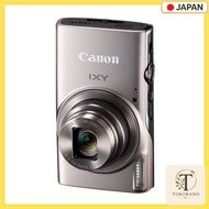 【 Used 】 Canon IXY 650 Compact Digital Camera, Silver, 12x Optical Zoom, Wi-Fi Compatible, IXY650SL