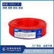 She Sheng Brand European Standard VDE Certified H05V-K1.0mm Household Appliances Decoration Line Mac