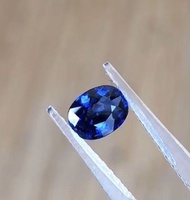珠寶定制 無燒斯里蘭卡皇家藍1ct 藍寶石
