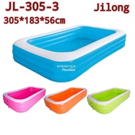 ( โปรสุดคุ้ม... ) สระน้ำเป่าลม Jilong JL-305-3 ราคาถูกสุด สระ เป่า ลม สระ น้ำ เป่า ลม สระ น้ำ เด็ก สระ ยาง เป่า ลม