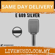 Sennheiser E 609 Silver Dynamic Supercardioid Guitar Microphone (E609/E-609)