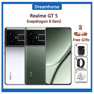 【Global Rom】Realme GT5 Snapdragon 8 Gen 2 150w/240w Fast Charge AMOLED 5240 mAh Smart Phone