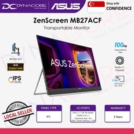 ASUS ZenScreen MB27ACF Transportable Monitor - 27-inch QHD (2560 x 1440), IPS technology, 100Hz, USB
