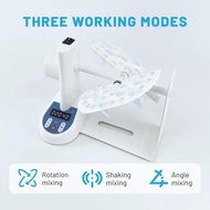 3D Mini Tube Rotator Speed 10-40RPM for Lab Use, Large Capacity for 0.5/1.5/2/5/7/10/15/50ml Centrif