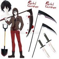 Isaac Foster Cosplay Short knife Sickle Anime Angels of Death Shoes Accessories Props Wigs Halloween
