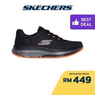 Skechers Men GOwalk Workout Walker Translucent Walking Shoes - 216435-BKOR Kasut Sneaker, Casual, Le