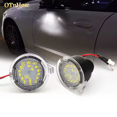 2pcs Side Mirror Puddle Light LED Lamp for Ford F150 Explorer Edge Expedition Flex Fusion Taurus X M