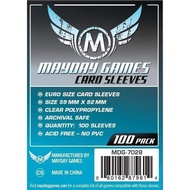 Card Sleeves 59x92 mm - Euro Standard - Board Game Sleeves - Mayday