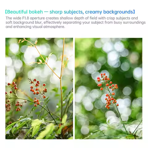 7Artisans LITE AF 25 35 50mm F1.8 APS-C Frame Autofocus Large Aperture Prime Lens for Sony E Sony A7