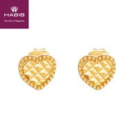 HABIB Oro Italia Vivianne Gold Earring, 916 Gold