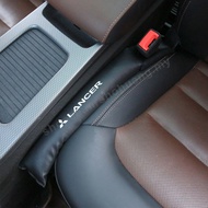 Car Seat Gap Plug For Mitsubishi Lancer GT Accessories Carbon Fiber Leather Leakproof Padding Leak P