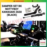 STEERING DAMPER SET BK NOTTYBOY KAWASAKI Z650 (2022-2025)-BLACK
