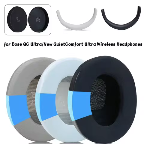 Full Cooling Gel Replacement Earpads for Bose QC Ultra/New QuietComfort Ultra(2nd Gen) Wireless Head