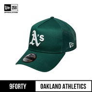 New Era 9FORTY A-Frame Trucker Oakland Athletics Dark Green Snapback Cap