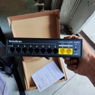 TENDA 5 PoE Switch, 8 PoE ports + 2 Uplink ports 45W 70W