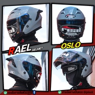 หมวกกันน็อค REAL HELMET OSLO / MAGMA แว่นตา2ชั้น รองรับ : การติดตั้งบลูทูธ 2025