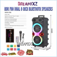 Protable Speaker NDR-F88 NDR-W1315 BT Speaker Box Double 8inch Horn Stereo Speaker With Microphone