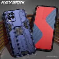 Keysion shockproof case for realme 8 8 Pro 8 5G V13 Q3 GT neo C20 stand phone cover for Oppo A94 5G 