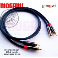 Mogami 2524 interconnect RCA to RCA 1 meter pair