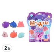 Pirates Factory 深海魚入浴劑 附玩具  25g  2包