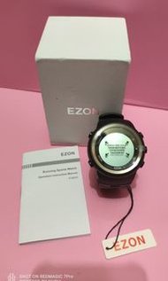 (蝕本出售)全新貨品、EZON T023 男士戶外跑步運動手錶數字休閒計步器手錶鬧鐘秒錶 50M 防水手錶、實物圖片(只此一隻)