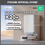 Xiaomi Robot Vacuum X20+ | X20 Pro | X20 Max | Auto mop lifting | App control | Auto mop pad washing