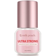 Pro Lash Extension Glue/Ultra Strong / 6 week strength/ 0.5s Drying Time/milk peach™ / Ultra Low Fum