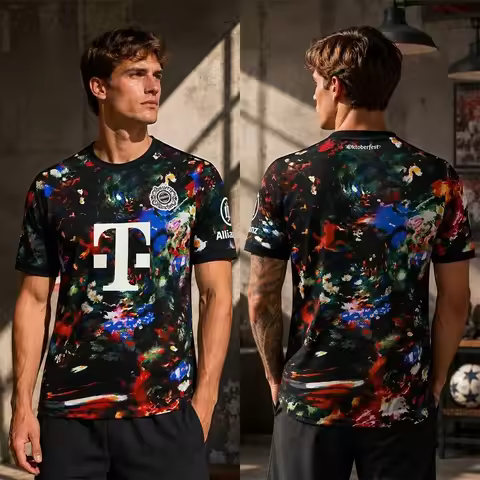 2026 Munich Oktoberfest Football Jersey Shirt, Men Summer New Bayern Sports Tshirt, Training Breatha