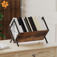 [utruiut0k] Vinyl Record Holder Tabletop Decor Stand Organizer for Garage Office files