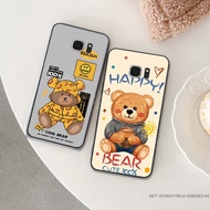 Samsung S6 / S6 EDGE / S7 / S7 EDGE phone case with cute bear print, cheap quality