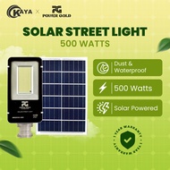 Power Gold Metal Solar Street Light - IP67 500 Watts Solar Private Street Light without Electricity