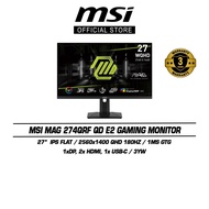 MSI MAG 274QRF QD E2 Gaming Monitor (27"/QHD/IPS/180Hz)