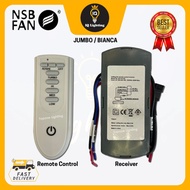 NSB JUMBO / BIANCA Corner Ceiling Fan Receiver / Remote Control