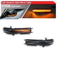 Smoked Upgraded Replacement LED Side Mirror Marker Turn Signal Light For Gen7 Honda Accord CL7 8 9 2
