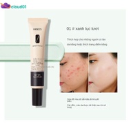 Hiisees Bb Cream 30g Concealer Moisturizing Isolation Bb Cream 18 Hour Longlasting Liquid Foundation Waterproof Anti-acne Marks Flawless Natural Color cloud1