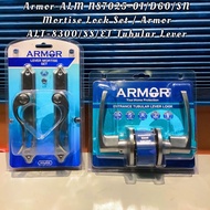 Armor-ALM NS7025-01/D60/SN Mortise Lock Set / Armor ALT-8300/SS/ET Tubular Lever