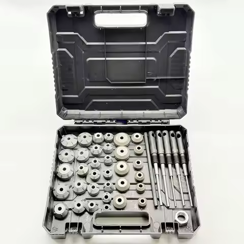 17-34mm Valve Seat Reamer Motorcycle Valve Seat Milling Cutter Set Automobile Repair Tool Combinatio