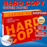 Hard Copy Bond Paper 70gsm (Short/A4/Long) 500Sheets