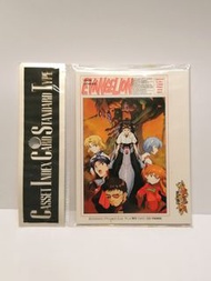 日本動漫精品 -  EVA 新世紀福音戰士 卡式錄音帶目錄卡 Cassette index card - 日本製